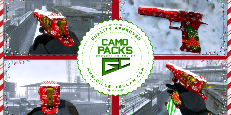 Red Christmas Camo Pack